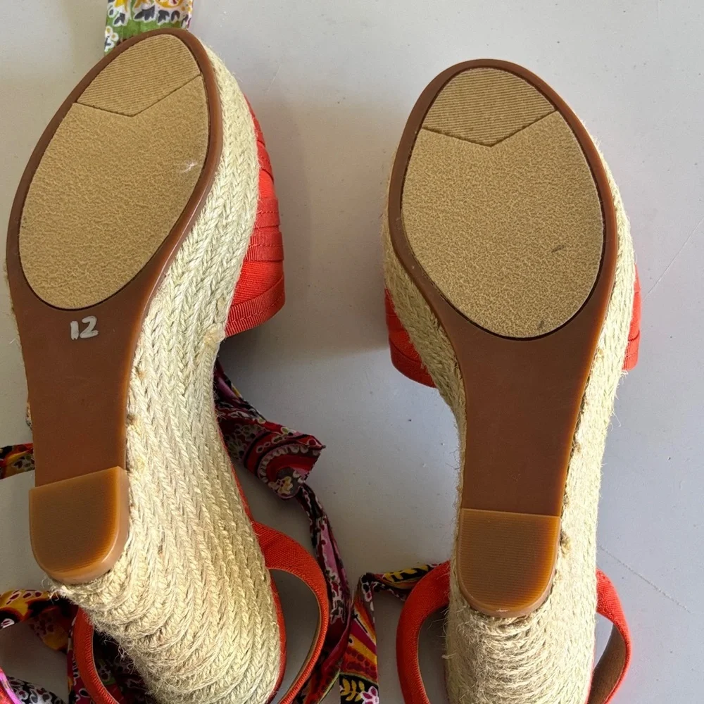 Levity Sierra Wedge Stylish burnt Orange Wedge Sandals